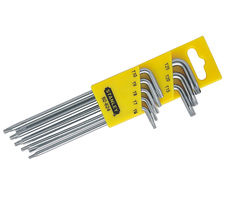 8 Piece Tamper Proof Torx Hex Key Set